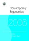 Image for Contemporary ergonomics 2006