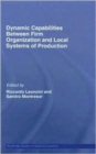 Image for Dynamic capabilities between firm organisation and local systems of production