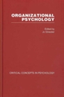 Image for Organizational psychology  : critical concepts in psychology