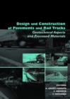 Image for Design and Construction of Pavement and Rail Track : Geotechnical Aspects and Processed Materials