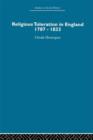 Image for Religious Toleration in England : 1787-1833