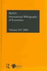 Image for IBSS: Economics: 2005 Vol.54 : International Bibliography of the Social Sciences