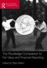 Image for The Routledge Companion to Fair Value and Financial Reporting