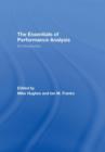 Image for The Essentials of Performance Analysis
