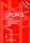 Image for Spon&#39;s architects&#39; and builders&#39; price book 2008