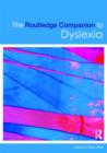 Image for The Routledge Companion to Dyslexia