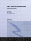 Image for HRD in small organisations  : research and practice