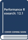 Image for Performance Research