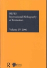 Image for IBSS: Economics: 2006 Vol.55