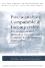 Image for Psychoanalysis Comparable and Incomparable
