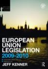 Image for European Union legislation 2008-2009