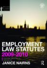 Image for Employment law statutes 2008-2009
