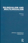 Image for Bilingualism and Multilingualism
