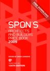 Image for Spon&#39;s architects&#39; and builders&#39; price book 2009