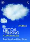 Image for Critical thinking  : a concise guide