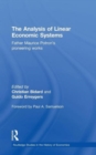 Image for The Analysis of Linear Economic Systems