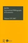 Image for IBSS: Economics: 2007 Vol.56 : International Bibliography of the Social Sciences