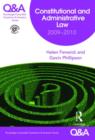 Image for Constitutional &amp; administrative law, 2009-2010