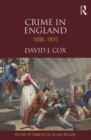 Image for Crime in England 1688-1815