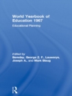 Image for World Yearbook of Education : Educational Planning