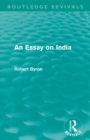 Image for An Essay on India (Routledge Revivals)