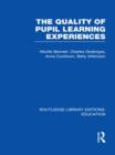 Image for Quality of Pupil Learning Experiences (RLE Edu O)