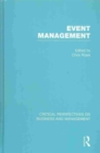 Image for Event management  : critical perspectives on business and management