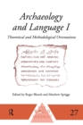 Image for Archaeology and Language I