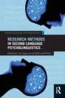 Image for Research Methods in Second Language Psycholinguistics