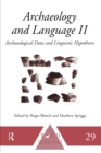 Image for Archaeology and Language II
