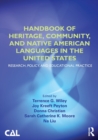 Image for Handbook of Heritage, Community, and Native American Languages in the United States
