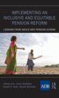 Image for Implementing an inclusive and equitable pension reform  : lessons from India&#39;s new pension scheme