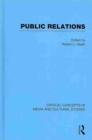 Image for Public relations  : critical concepts in media and cultural studies