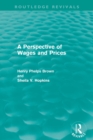 Image for A Perspective of Wages and Prices (Routledge Revivals)