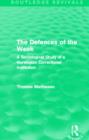 Image for The Defences of the Weak (Routledge Revivals)