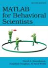 Image for MATLAB for Behavioral Scientists