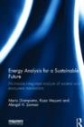Image for Energy Analysis for a Sustainable Future