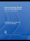 Image for Environmental social accounting matrices  : theory and applications