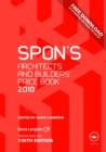 Image for Spon&#39;s architects&#39; and builders&#39; price book 2010