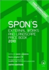 Image for Spon&#39;s external works and landscape price book 2010