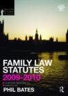 Image for Family law statutes 2009-2010