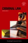 Image for Criminal Lawcards