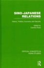 Image for Sino-Japanese Relations