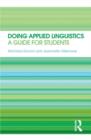 Image for Doing Applied Linguistics