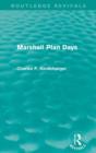 Image for Marshall Plan Days (Routledge Revivals)