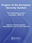 Image for Origins of the European Security System