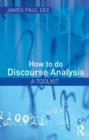 Image for How to do discourse analysis  : a toolkit