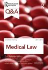 Image for Q&amp;A medical law 2011-2012