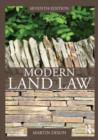 Image for Modern Land Law
