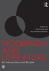 Image for Modernism and literature  : an introduction and reader